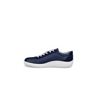 Ecco Hombre Soft Zero Cuero Marine Entrenadores 42 EU