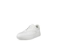 Ecco Hombre Street Court Cuero White Shadow White Entrenadores 43 EU