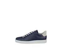 ECCO Hombre Street Lite Cuero Marine Shadow White Entrenadores 45 EU