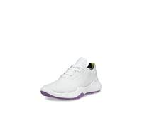 ECCO Ladies Biom H5, Zapatos de Golf para Mujer, White/Violet, 36 EU