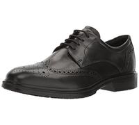 ECCO Lisbon', Zapatos de Cordones Derby Hombre, Negro (Black), 48 EU