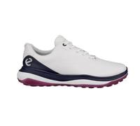 Ecco LT1 zapatos de golf para hombre, blanco, Sin tacos, 45, Estándar