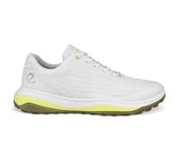Ecco LT1 zapatos de golf para hombre, blancos, Sin tacos, 40, Estándar, blanco