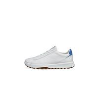 ECCO Men Street Vibe Zapatos de Golf para Hombre, Estándar (White/Federal Blue, Sistema Tallas Calzado EU, Adulto, Números, Mediano, 41)