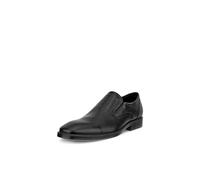 Ecco Mocasines Milan con Puntera Lisa para Hombre, Negro -, 9-9.5