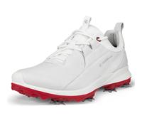 Ecco Biom Tour Lace - Zapatos de Golf Impermeables para Mujer, Blanco, 37/37.5 EU