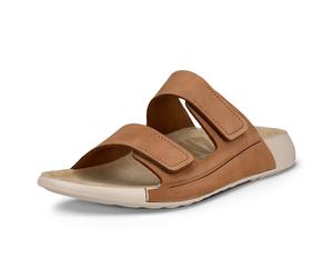 Ecco Mujer 2026 Cozmo 2-Strap Cuero Suave Cómodo Flexible Ajustable Sandalias