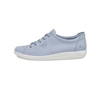 Ecco Zapatos para mujer Soft 2.0 20650302434 Cuero nubuck Azul claro 37 EU