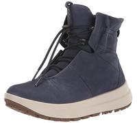 ECCO Mujer Solice Zapatos de senderismo, azul ocuro, 41 EU