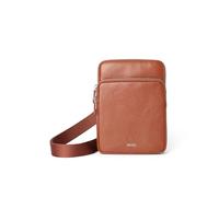 ECCO North South Pouch Crossbody Bag, bolsa unisex para adulto, almendra mojada, pequeña, Almendra Mojada, S