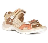 Ecco Offroad Superior Trail Sandalia De Senderismo Unisex En Beige UK 4 - 9
