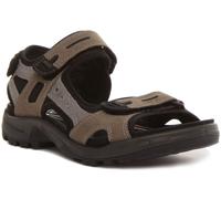 ECCO Offroad Yucatan Gancho y Lazo Tiras Hombre Sandalia En Verde Oliva GB 6-12