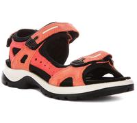Ecco Offroad Yucatan Trail Sandalia Slip On Para Mujer Naranja UK 5 - 9