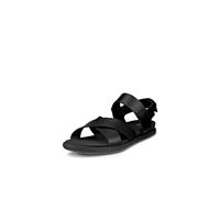 ECCO Samara - Sandalias planas para mujer, Negro -, 5-5.5