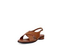 ECCO Sandalia esculpida Alba 25 para mujer, Mink, 8-8.5