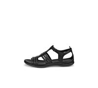 ECCO Sandalia Flash Roman para mujer color negro 38,5 EU