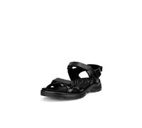 ECCO Sandalias deportivas y al aire libre para mujer, laca negra, 39/39.5 EU