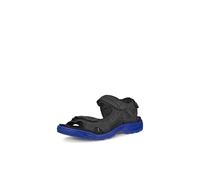 ECCO Sandalias deportivas Yucatan para hombre, Nubuck negro/virtual, 12-12.5