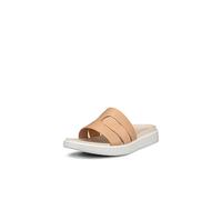ECCO Sandalias Flowt Oasis Slide para mujer, Biscuit/Biscuit Nubuck, 7-7.5