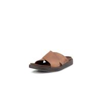 ECCO Sandalias Flowt para hombre, marrón, 6 UK
