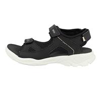 ECCO Sandalias planas Biom Raft para hombre, Black, 48 EU