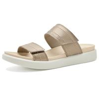 ECCO Sandalias suaves para mujer, cachemira pura metálica, 36