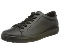 ECCO Soft 7 W Longlace Zapatillas para Mujer, Black y Black, 36 EU