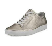 ECCO Soft 7 W Longlace Zapatillas para Mujer, Gold, 36 EU