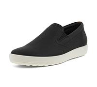 ECCO Soft 7w Slip-on, Zapatillas Mujer, Polvo Negro, 39 EU