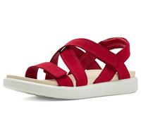 ECCO Soft Sandal Cross Strap, Sandalia Mujer, Rojo Pimiento, 41 EU