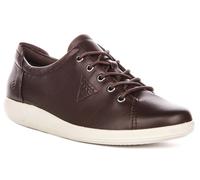 ECCO Tenis Soft 2.0 para Mujer, Granate, Talla 6.5 de Reino Unido