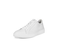 ECCO Tenis de vestir Street Tray para hombre, Blanco, 13-13.5