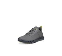 Ecco Tenis Gruuv Urban para Hombre, Acero/Buttercup, 6-6.5