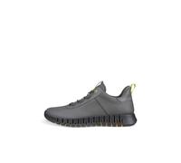 ECCO Men's Gruuv Urban Sneaker, Steel/Buttercup, 8-8.5