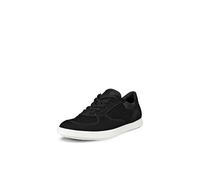 Ecco Tenis Minimalistas de Encaje Retro para Mujer, Negro -, 8-8.5