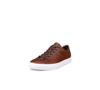 ECCO Tenis Soft 10 para Hombre, Color coñac, Talla 7