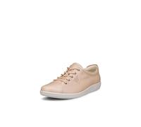 ECCO Tenis Soft 2.0 para Mujer, Color Naturaleza, Talla 36