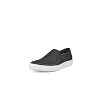 Ecco Tenis Soft 60 sin Cordones para Hombre, Negro -, 12-12.5