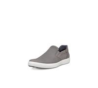 Ecco Tenis Soft 7 Easy Slip On para Hombre, Acero, 38.5/39 EU