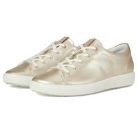 Ecco Tenis Soft 7 para Mujer, Oro Blanco Puro, 37/37.5 EU