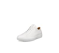 Ecco Tenis Soft 7 Premier para Hombre, Blanco, 12-12.5