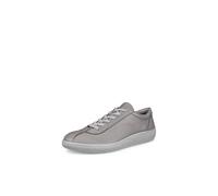 Ecco Tenis Soft Zero Premium para Hombre, Acero, 12-12.5