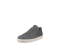 Ecco Tenis Street Lite Court para Hombre, Moon Rock/Magnet/Steel/Marine, 12-12.5