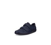 ECCO Tenis Suaves 2.0 para mujer, de caña baja, azul marino, 43 EU