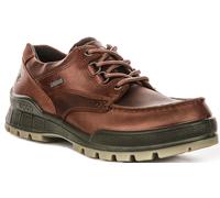 Ecco Track 25 M A Gore Tex Piel Zapato Con Cordones Trainer Marrón EU 41-46