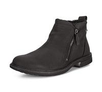 ECCO Turn Mid-Cut Boot, Botas Hombre, Black 01001, 45 EU