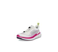 Ecco Women's Biom 2.2 Breathru Cross Trainer, White/Lavender Mist/Beetroot, 6-6.5