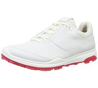 ECCO W Golf Biom Hybrid 3 para mujer, blanco (White/Hibiscus), 9-9.5