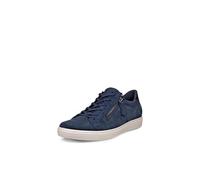 ECCO Women's Classic Sneaker W, Marine Pure Silver Heavy, 43 EU
