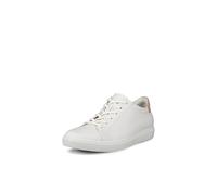 Ecco Women's Classic Sneaker W, Polvo Blanco, 42 EU